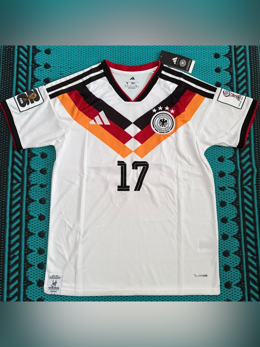 Florian Wirtz  17 | Germany 2026 World Cup Home Jersey/Kit Fan Version (Medium)